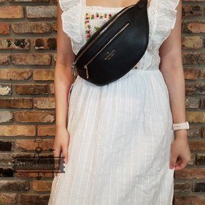 Kate Spade fanny pack leila Black New with tag